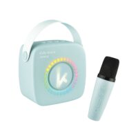 Bluetooth Mini Karaoke set mikrofón a reproduktor Mint – náhľad 1