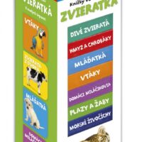 Knižky vo vežičke - Zvieratká, 2. vydanie – náhľad 1