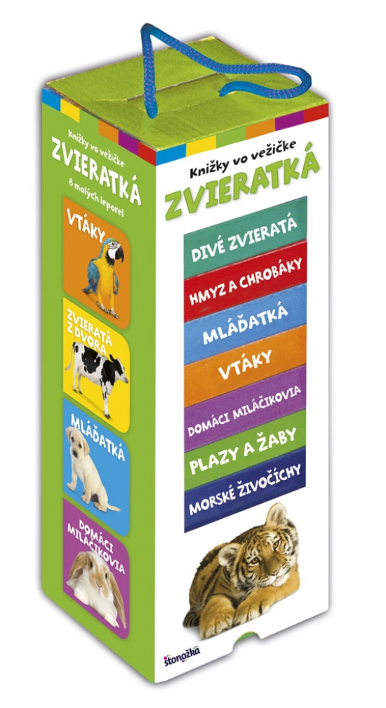 Knižky vo vežičke - Zvieratká, 2. vydanie