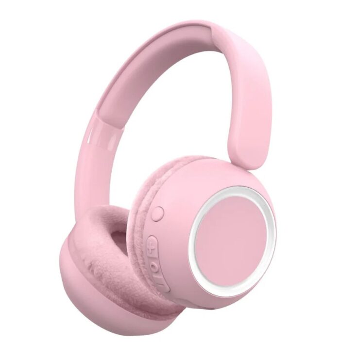 Bezdrôtové slúchadlá s podsvietením Rose