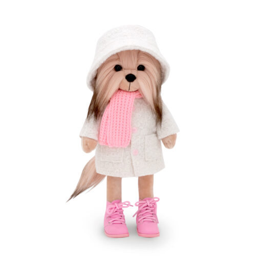 Lucky Doggy Plyšový psík Yorkšírka - Yoyo Fashion Winter