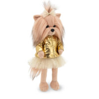 Lucky Doggy Plyšový psík Yorkšírka - Yoyo Golden Jacket – náhľad 3