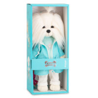 Lucky Doggy Plyšový psík Maltézska fenka - Mimi Rainy Day – náhľad 2