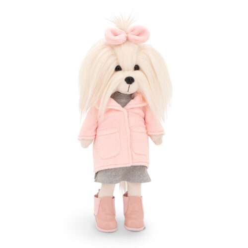 Lucky Doggy Plyšový psík Maltézska fenka - Mimi Fashion Winter