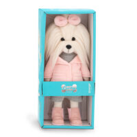 Lucky Doggy Plyšový psík Maltézska fenka - Mimi Fashion Winter – náhľad 2