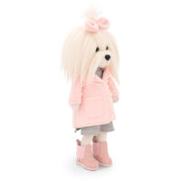 Lucky Doggy Plyšový psík Maltézska fenka - Mimi Fashion Winter – náhľad 3