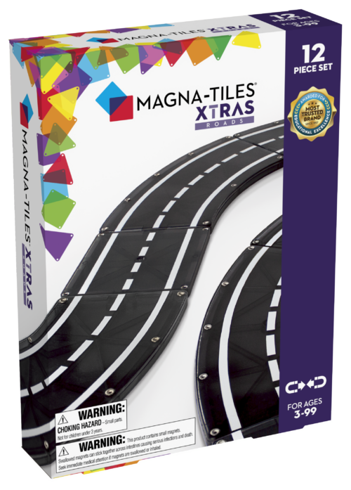 Magnetická stavebnica Xtras Roads 12 dielov
