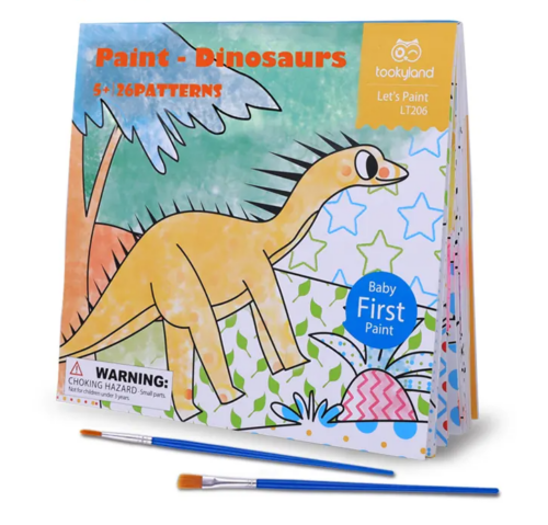 Maľovanie vodou Dinosaury 24 maľovaniek