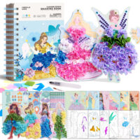 Fashion kreatívna kniha Magic Princesses – náhľad 2