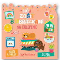 Môj zošit s obrázkami na dolepenie - Doma – náhľad 1