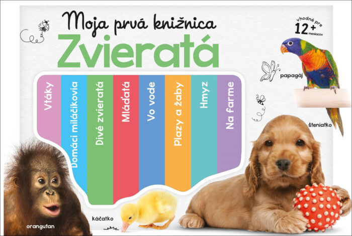 Moja prvá knižnica: Zvieratá