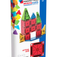 Magnetická stavebnica microMAGS Travel Set 26 dielov – náhľad 1
