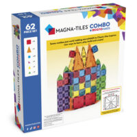 Magnetická stavebnica Combo 62 dielov – náhľad 3