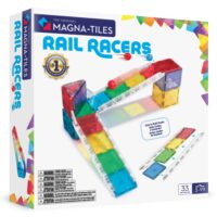 Magnetická stavebnica Rail Racers 33 dielov – náhľad 1
