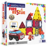 Magnetická stavebnica Fire Rescue 27 dielov – náhľad 1