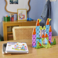 Magnetická stavebnica Travel Set Deluxe 55 dielov – náhľad 2