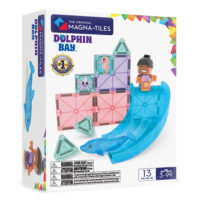 Magnetická stavebnica Dolphin Bay 13 dielov – náhľad 1