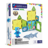 Magnetická stavebnica Shark Dive 13 dielov – náhľad 1