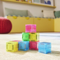 Magnetická stavebnica microMAGS Cubes 9 dielov – náhľad 2