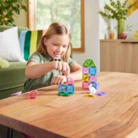 Magnetická stavebnica microMAGS Spring Garden Travel Set 24 dielov – náhľad 3