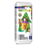 Magnetická stavebnica microMAGS Treehouse Travel Set 24 dielov – náhľad 1