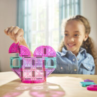 Magnetická stavebnica microMAGS Heart to Heart Travel Set 26 dielov – náhľad 3