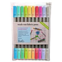Obojstranné fixky s dvojitým hrotom vyprateľné 10 ks Pastel – náhľad 1