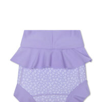 Neoprénové plavky pre bábätká Lila Leopard – náhľad 2