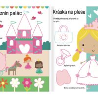 Princeznin palác - Veľké samolepky pre malé ruky – náhľad 2