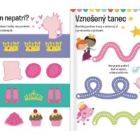 Princeznin palác - Veľké samolepky pre malé ruky – náhľad 3