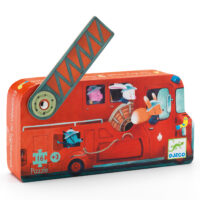Puzzle Hasičské auto 16 ks – náhľad 1