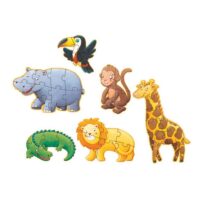 Prvé puzzle Safari zvieratká – náhľad 2