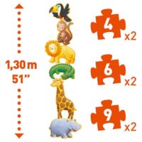 Prvé puzzle Safari zvieratká – náhľad 3