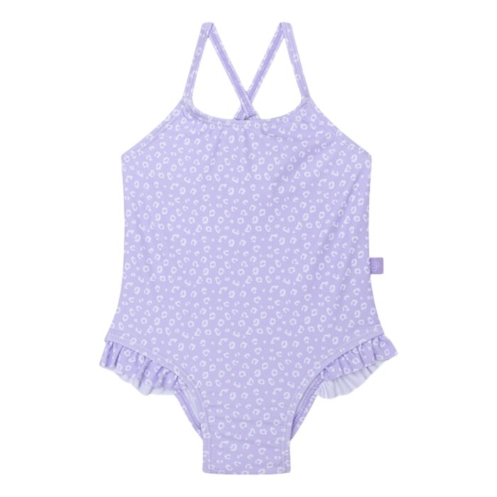 Plavky s UPF 50+ Lila Leopard