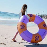 Nafukovacie koleso Palm Trees 120 cm – náhľad 3