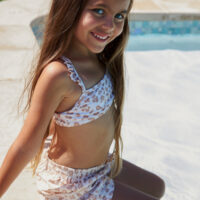 Bikiny s UPF 50+ Beige Leopard – náhľad 3