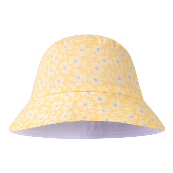 Obojstranný klobúčik s UPF 50+ Florish yellow
