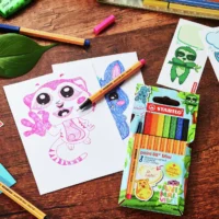 Jemný liner Mini Animal Vibes 8 ks – náhľad 2