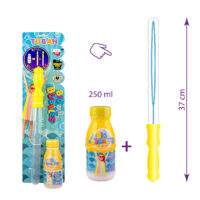 Sada Bublinový meč + tekutina 250 ml (dvojitá náplň) – náhľad 1