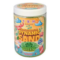 Dynamický piesok Zelený 1 kg – náhľad 1