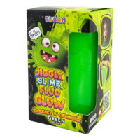 Jiggly Slime Sliz Fluo Glow zelený 430 g – náhľad 1