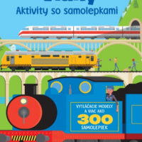 Vlaky - Aktivity so samolepkami – náhľad 1