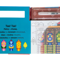 Vlaky - Maľovanie vodou – náhľad 2