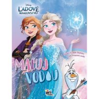 Maľuj vodou A4 Ľadové kráľovstvo – náhľad 1