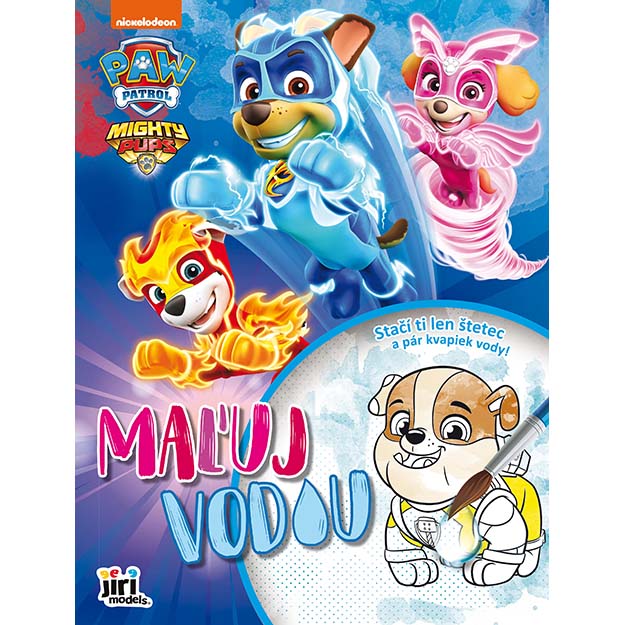 Maľuj vodou A4 Labková patrola