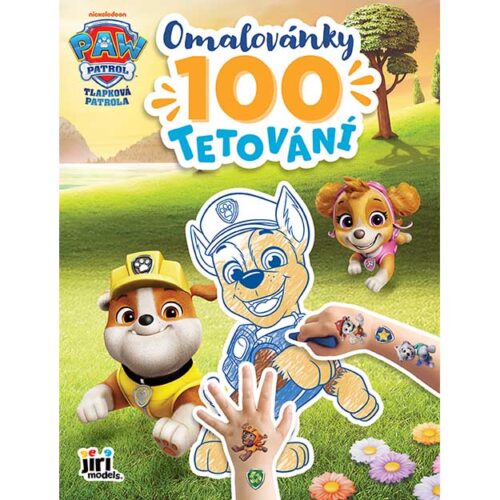 Omalovánky a 100 tetování Tlapková patrola
