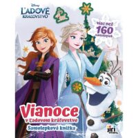 Samolepková knižka Vianoce v Ľadovom kráľovstve – náhľad 1