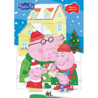 Adventný kalendár so samolepkami Prasiatko Peppa – náhľad 1