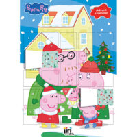 Adventný kalendár so samolepkami Prasiatko Peppa – náhľad 2