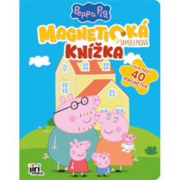 Magnetická samolepková knížka Prasátko Peppa – náhľad 1